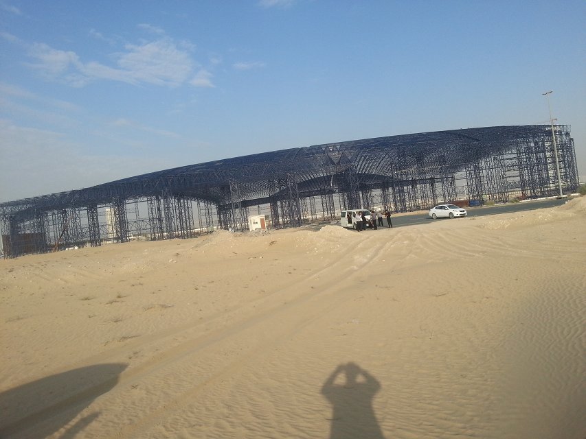 包头大型场馆网架工程